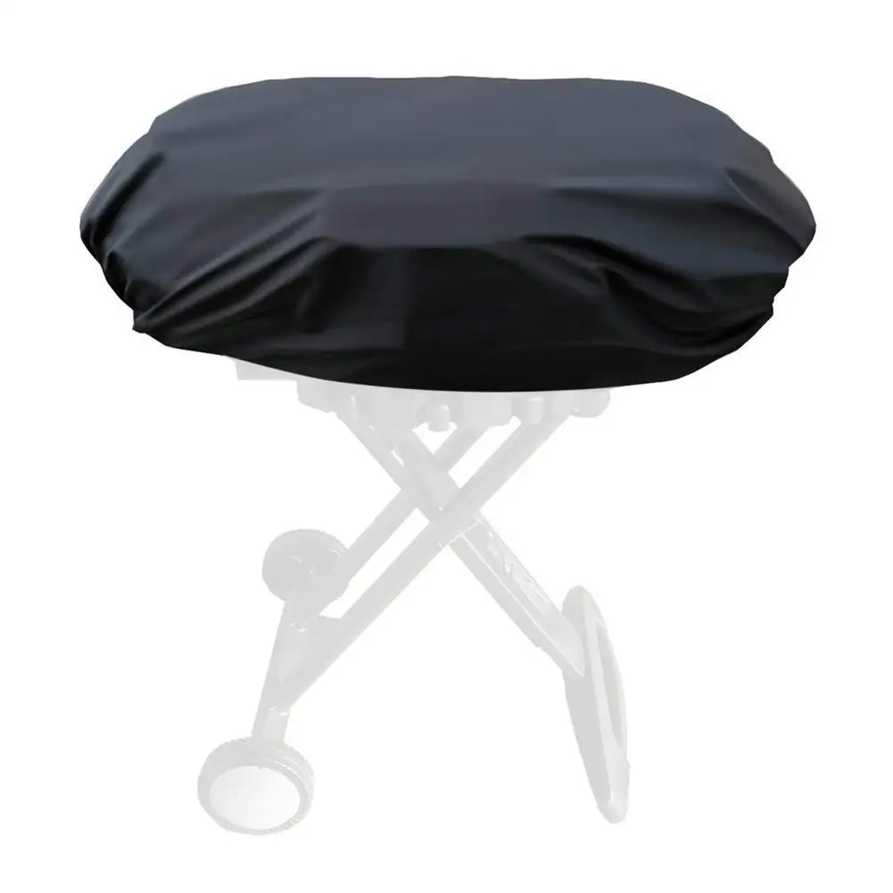 BBQ Grill Cover 210D Oxford Cloth Waterproof Dust For Weber Q200 Q2000 Series (Not Fit For Weber Q)