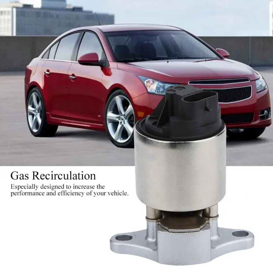 Рециркуляционный клапан отработанного газа для Клапана EGR подходит для CHEVROLET/PONTIAC 96386735 Алюминиевый Газовый рециркуляция