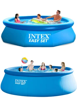 

INTEX Inflatable Toddler Kids Baby Children's Swimming Pool Home Indoor Adult Oversized Thick Swimming Pool
