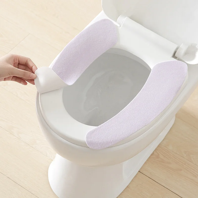 

Universal Waterproof Washable Bathroom Warmer Seat Lid Pad Comfortable Soft Toilet Seat Cover Mat JWYMT7