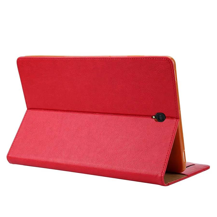 Luxury Leather Case for Samsung Galaxy S4 10.5 inch SM-T830 T835 Magnetic Case Smart Cover Card Slot Pencil Holder Folio Case (65)