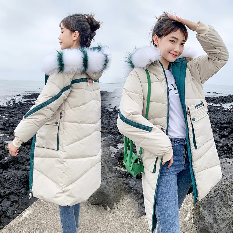 Новая женская модная куртка зимняя куртка женская верхняя одежда стеганая куртка на молнии Женская стеганая парка Женское пальто большого размера 3XL