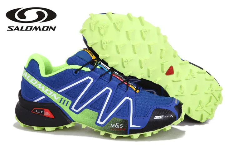 Salomon Speed Cross 3 CS III Trail Shoes Breathable Run Men Shoes Light Atheltic Shoes SpeedCross 3 Mens Fencing Shoes eur 40-45 - Цвет: 9