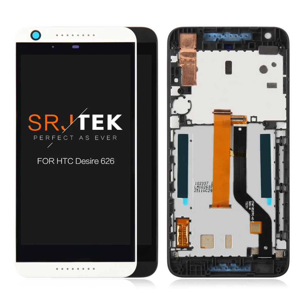 

ЖК-дисплей 5 дюймов для HTC 626, сенсорный экран с дигитайзером в сборе для HTC Desire 626, сенсорное стекло с рамкой, запасные части