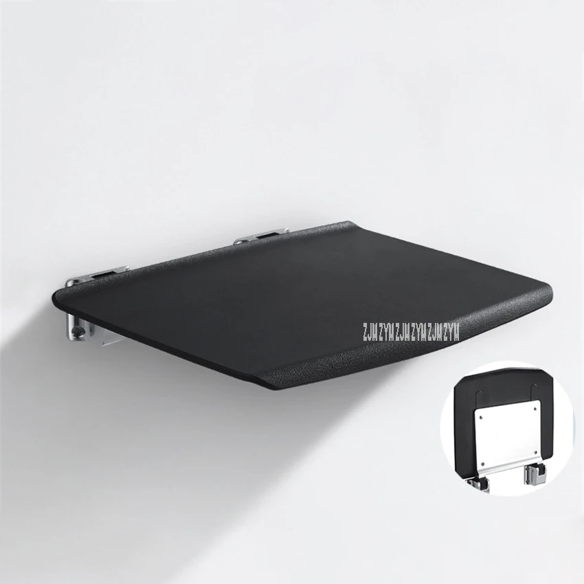 

GX-SS001/ GX-SS002ABS Hallway Wall Mounted Shoes Change Stool Living Room Folding Stool Bench Bathroom Folding Shower Chair Seat