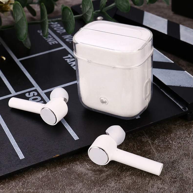 Прозрачный чехол для Xiao mi AirDots Pro, прозрачный силиконовый защитный чехол для Xiaomi mi Air, беспроводной чехол для наушников