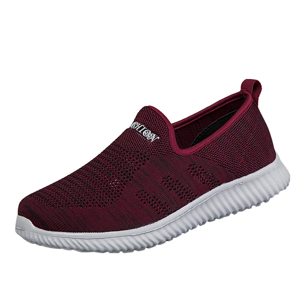 SAGACE/Модная Повседневная обувь женская дышащая Спортивная без шнуровки женские