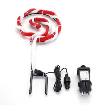 

ICOCO Neon Sign Light Lollipop Shape Design Night Lamp Wall Light Coffee Bar Mural Crafts Neon Sign Room Home Decorations Sale