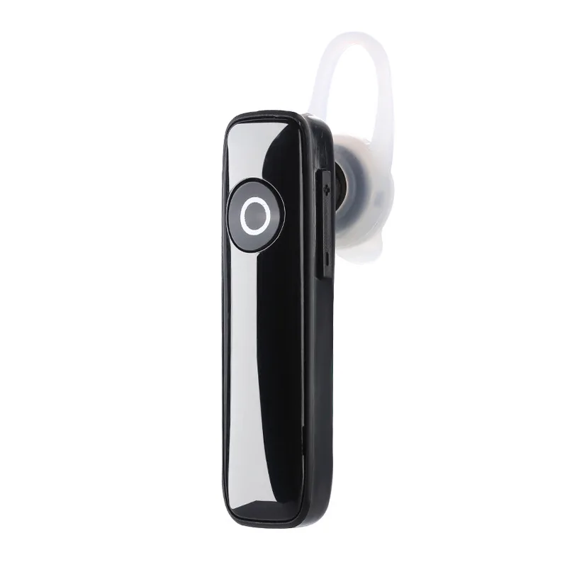 Черный Мини беспроводные наушники Bluetooth гарнитура с микрофоном Handfree спортивные наушники стерео наушники fone de ouvido sem fio наушник - Цвет: Черный
