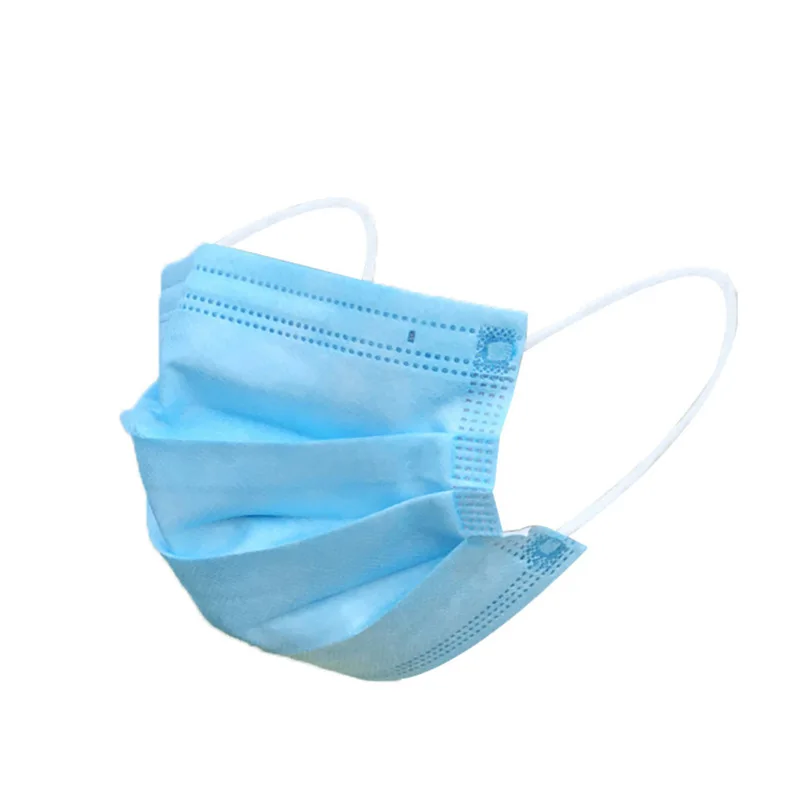 

50Pcs Disposable Face Mask 3 Layers Anti-pollen Allergy Smog Virus Nonwove Ply Filter Mouth Face Mask Dust Meltblown Mouth Masks