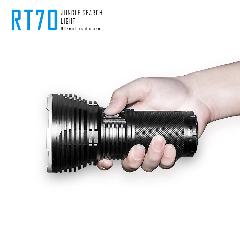 Imalent RT70 Cree XHP70 2-го поколения USB Перезаряжаемый светодиодный фонарь с аккумулятором 4X18650 3000 мАч для кемпинга