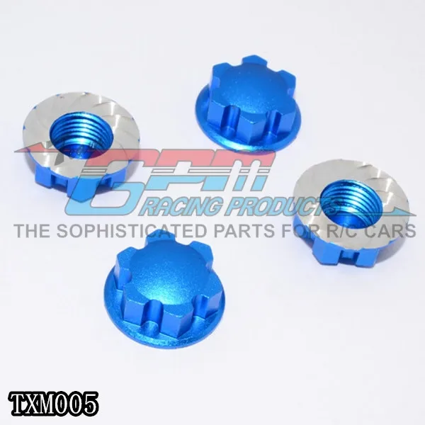 Gpm Aluminum 22mm Wheel Nut For 1/5 Rc Car Traxxas Parts Xmaxx Xmaxx