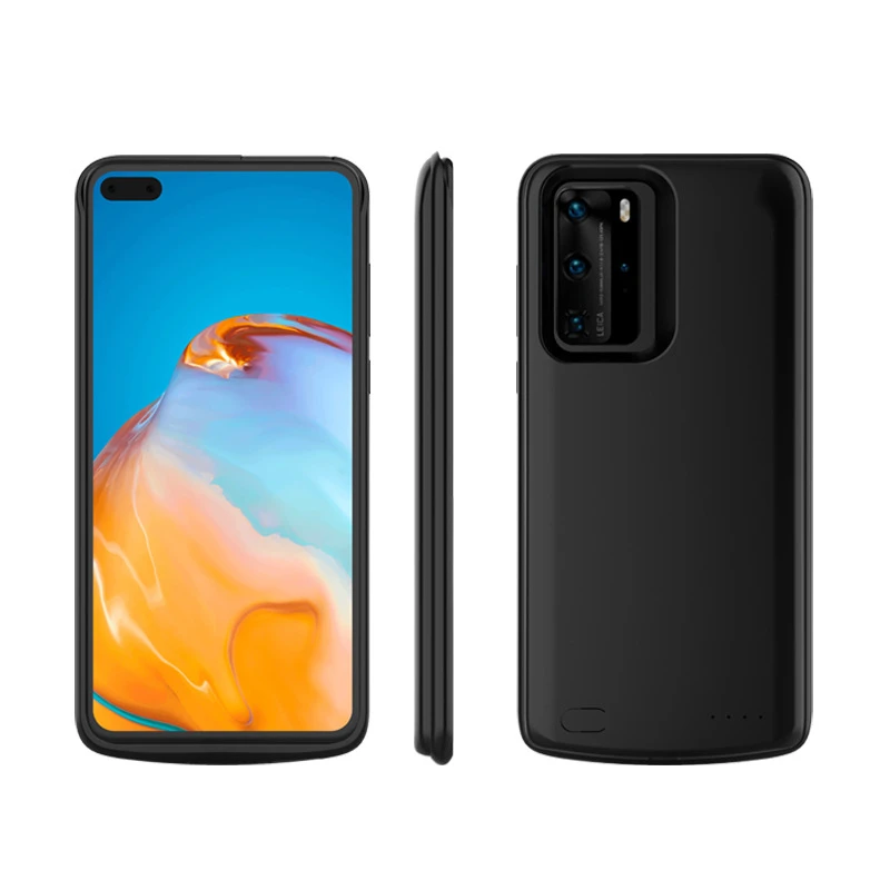 6800mAh Slim Battery Charger Case for Huawei P40 P40pro Power Bank Charging Cover Case for Huawei P40 Pro Battery Charger Case