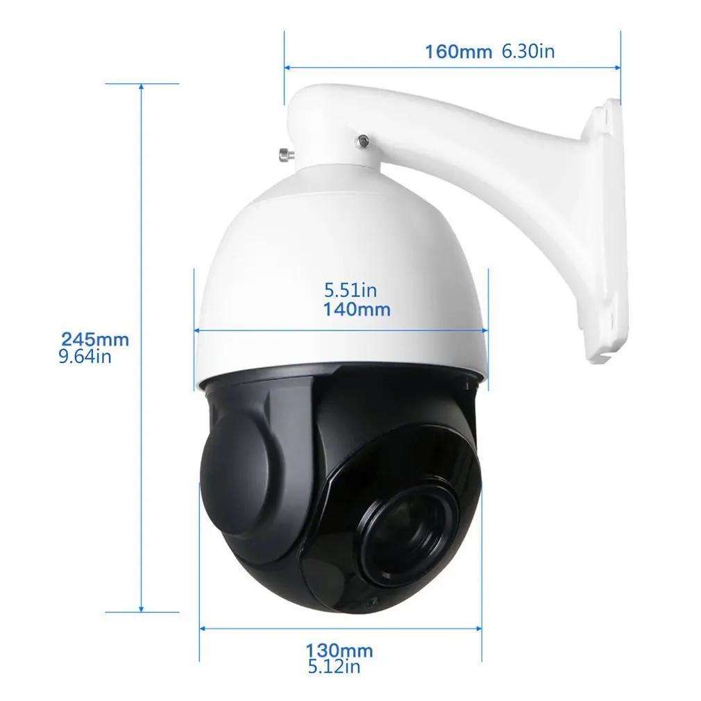 4,5 дюймов мини 1080P HD IP PTZ камера сеть ONVIF H.265 Ультра HD камера 30X увеличительная IP камера CCTV Камера Встроенная POE IP камера