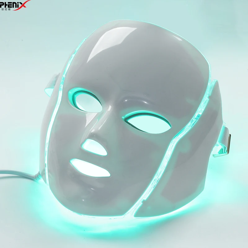 

7 Colors Light Photon Electric LED Facial Mask Skin PDT Skin Rejuvenation Anti Acne Wrinkle Removal Therapy Mask