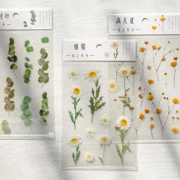 

Flower plant Paper sticker journal note book planner decorating stationery sticer