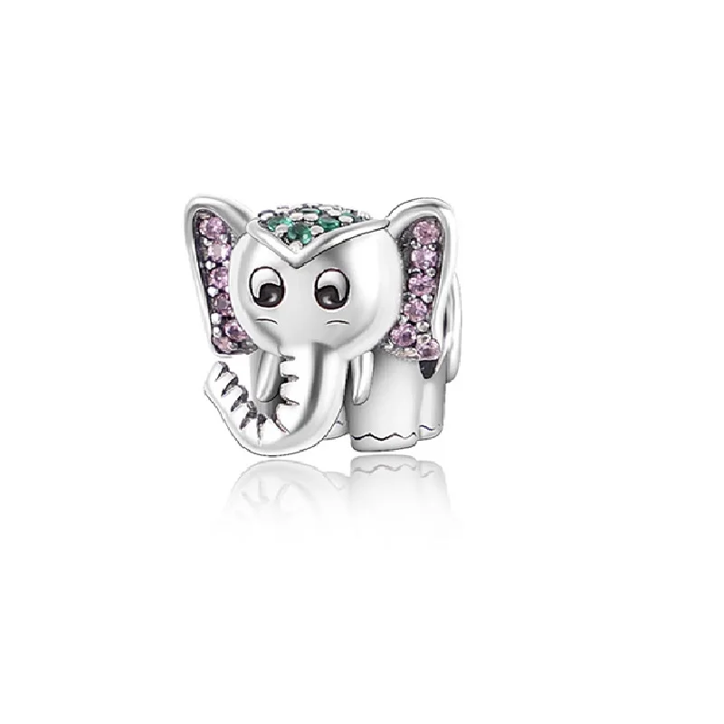 Genuine 925 sterling silver marine animal hanging bead pendant suitable for original Pandora bracelet ladies fashion jewelry