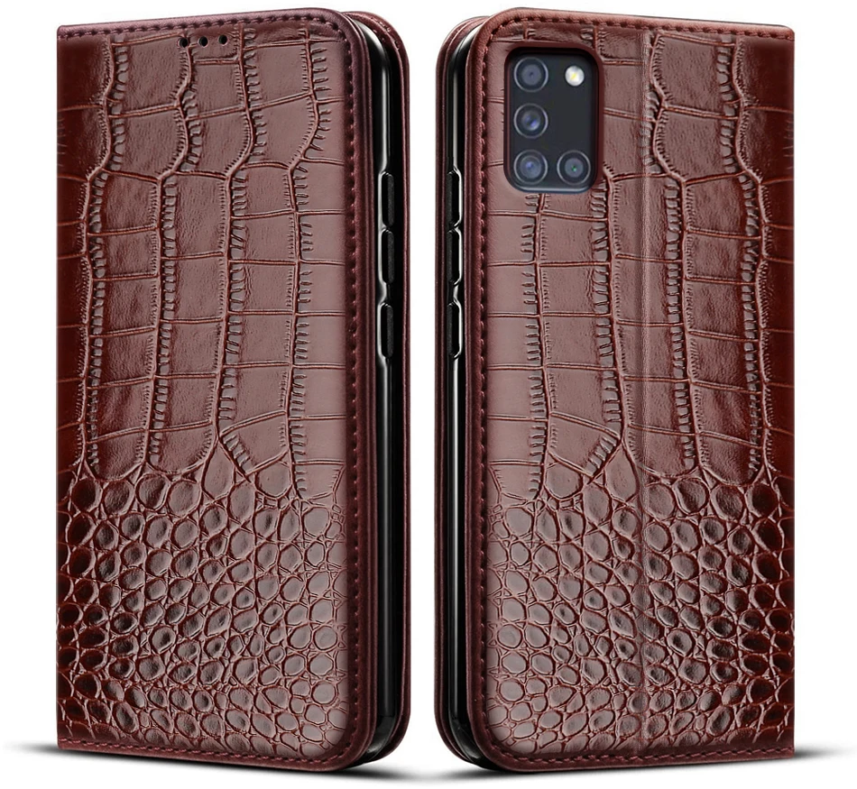 Чехол для Samsung Galaxy A31 чехол A 31 SM-A315F 6 4 дюйма силиконовый флип-чехол кожаный с