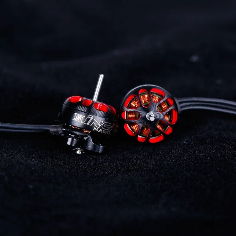 4 шт. IFlight XING 1-2S 0802 22000KV/17000KV бесщеточный двигатель(Unibell w/Plug) для FPV внутреннего небольшого бесщеточного дрона