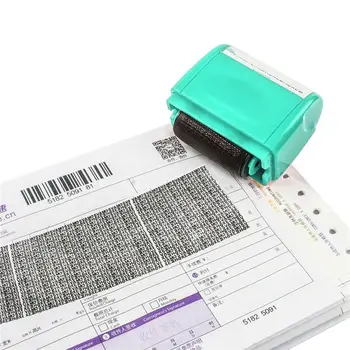 

Privacy Information Protect Stamp Identity Protection Roller Stamp ID Guard Information Coverage Messy Code Data Protector