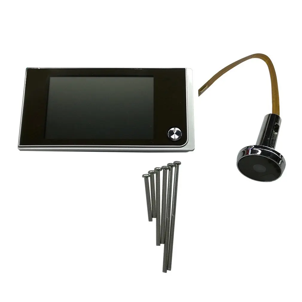 

Hot Worldwide Multifunction Home Security 3.5inch LCD Color Digital TFT Memory Door Peephole Viewer Doorbell Security Camera New