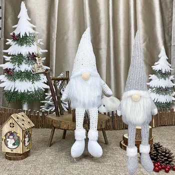

Christmas Faceless Gnome Santa Xmas Tree Hanging Ornament Doll Decoration For Home Pendant Gifts Drop Ornaments Party Supplies