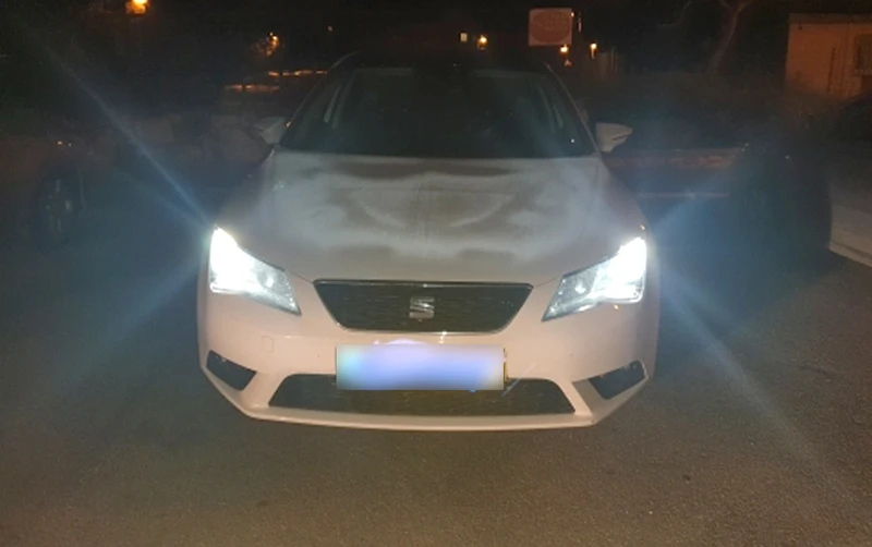 2x1156 CANbus BA15S/P21W S25 светодиодные дневные ходовые огни DRL лампы для SEAT LEON 3 MK3 Авто белые дневные огни