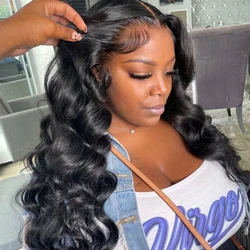 30 32 Inch Body Wave Lace Front Wig Hd Lace Frontal Wig Transparent Lace Wigs Glueless Lace Front Human Hair Wigs For Women Remy