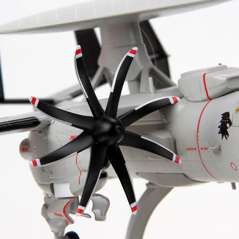 Американский 1/72 масштаб USAF E-2C Hawkeye Airborne ранПредупреждение самолет литой Сплав статическая игрушка в виде самолета военные коллекции