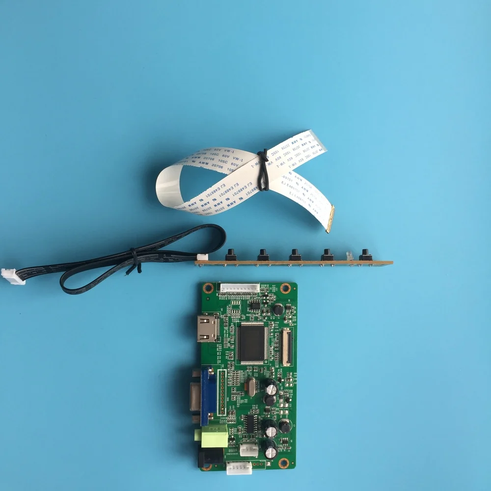 Для NV156FHM-N31 30Pin EDP HDMI lcd DIY плата контроллера светодиодный EDP комплект VGA монитор драйвер Экран Дисплей 1920X1080 15,6"