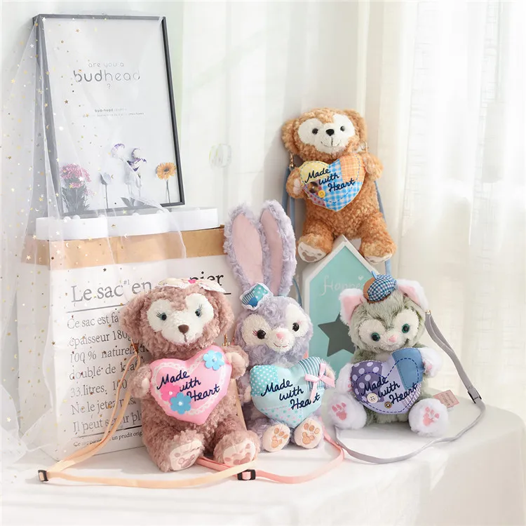 Японский Медведь Duffy, желатони, Стелла Луо, кролик, печенья, собака, плюшевая игрушка, мягкая сумка, животные, кукла, дети, девочки, подарки