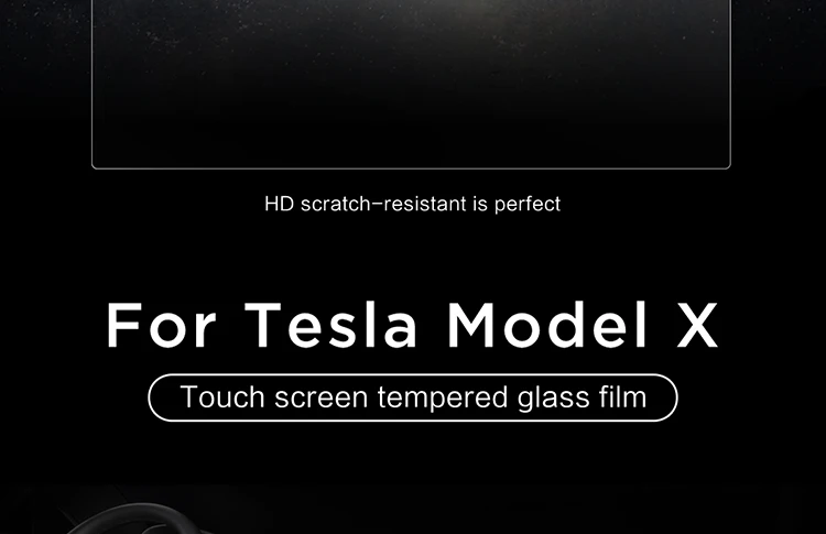 LUCKEASY сенсорный экран закаленная пленка для Tesla модель X/S Центральный контроль сенсорный экран и метр дисплей закаленная пленка протектор