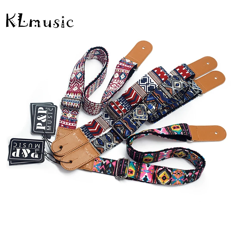 

2019 New Adjustable 75 to 126cm Soft Leather And Cotton Ukulele Straps Musical Instruments Ukulele Shoulder Strap