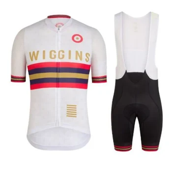 

LE COL WIGGINS pro jersey men's short sleeve jersey sets new style bicycle wear gel pad bib shorts ciclismo maillot cycling sets