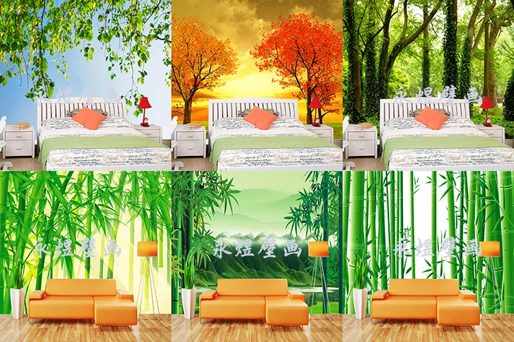 3-树木竹子 成品 LOGE