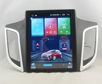 

10.4" tesla style vertical screen Octa core Android 10 Car GPS radio Video Navigation for Hyundai ix25 Creta Cantus 2014-2019