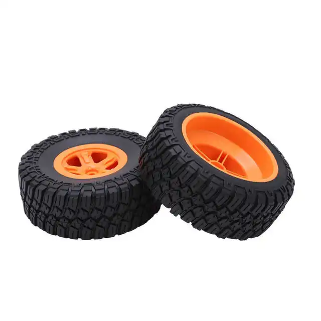 RC Off Road Tire Short Truck Model Car Tires Long Term Use for Huanqi 727 for REMO RP2046 for SLASH 1