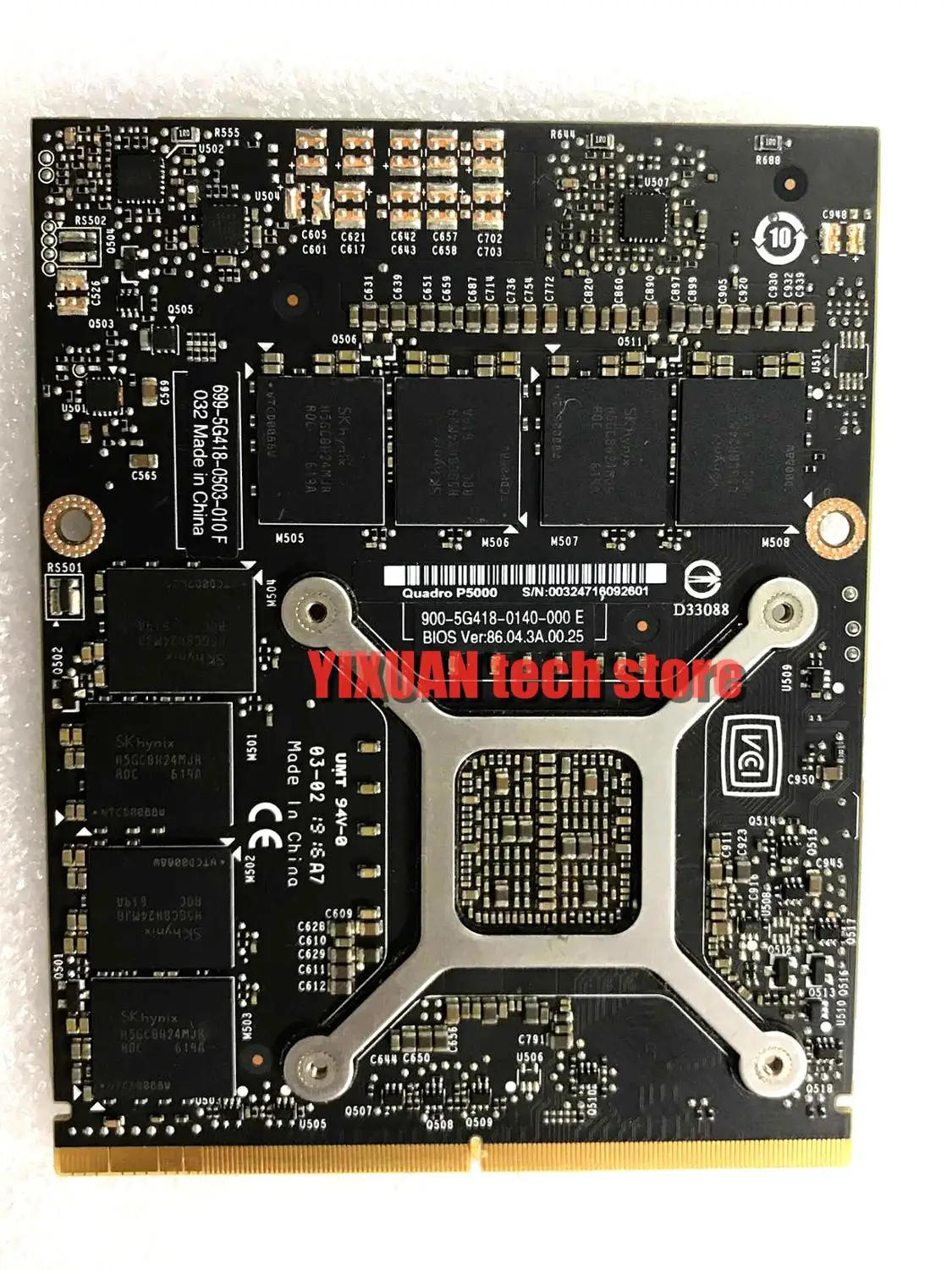 1JY2V - Tarjeta de vídeo M5000M 8GB GDDR5 MXM 3.0b N16E-Q5-A1 para