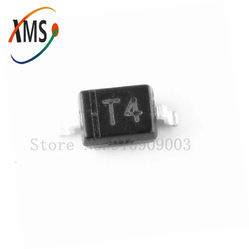 100Pcs Sod323 Smd Diodi Di Segnale Piccoli A Montaggio Superficiale T4 1N4148Ws