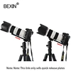 BEXIN long Camera tripod quick release plate quick shot clip bracket camera mount plate for dslr camera tripod with 1/4 screw ► Photo 3/6
