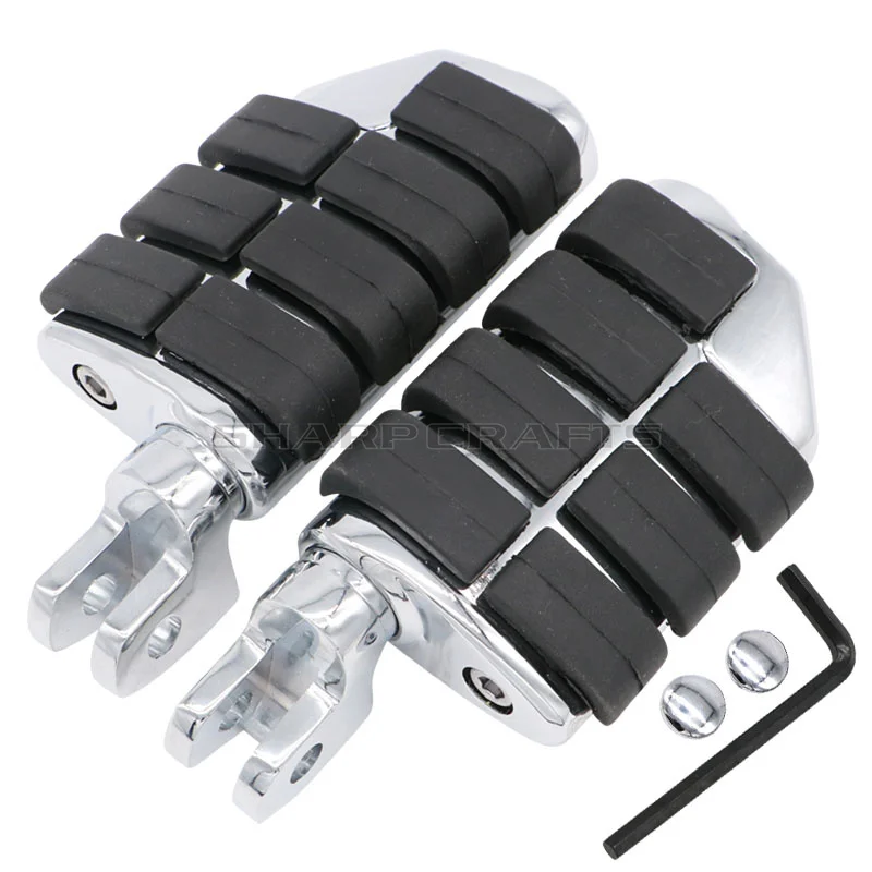 Подножки для водителя подножки YAMAHA Dragstar V Star XVS650 DS650 XVS1100 DS1100 Max носить XV750 XV1100 Stryker