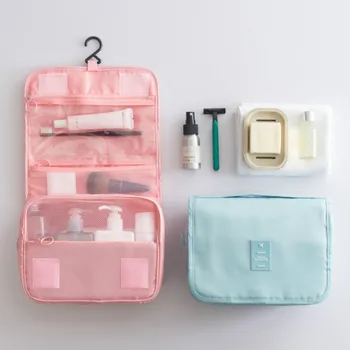 

small Household Clear Storage Bag Hanging Organizer Zip Lock Plastic Transparent Bag Bolsa Vacio Ropa Bedroom Accessories EA60SN