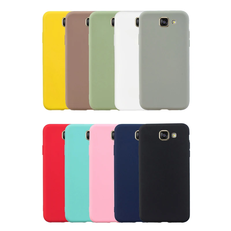 

For Samsung Galaxy A5 2016 Silicone Case Matte for Samsung A5 2016 Soft TPU Cover for Samsung Galaxy A5 2016 A510F Phone Bags