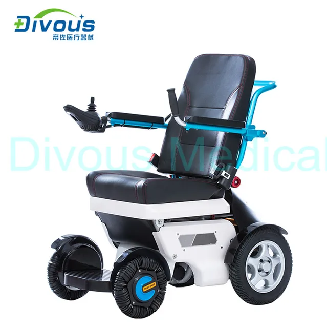 2021 New COOL Fold Wheelchair 24V20AH Lithium-ion Battery wth Joystick Portable Health Care 2