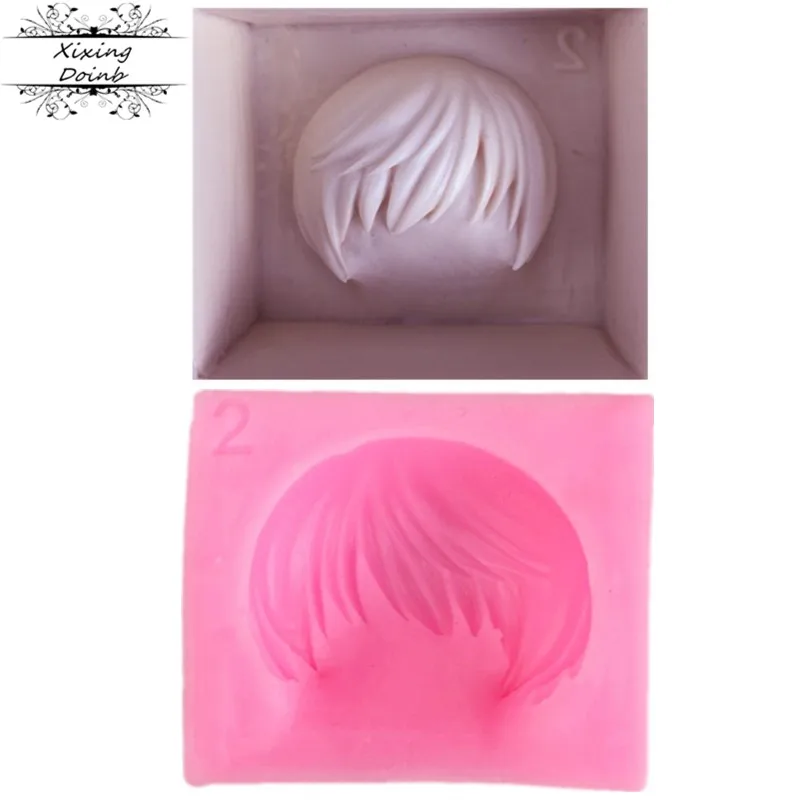 DIY Новая форма для коротких волос силикагель технология fudge шоколадного торта