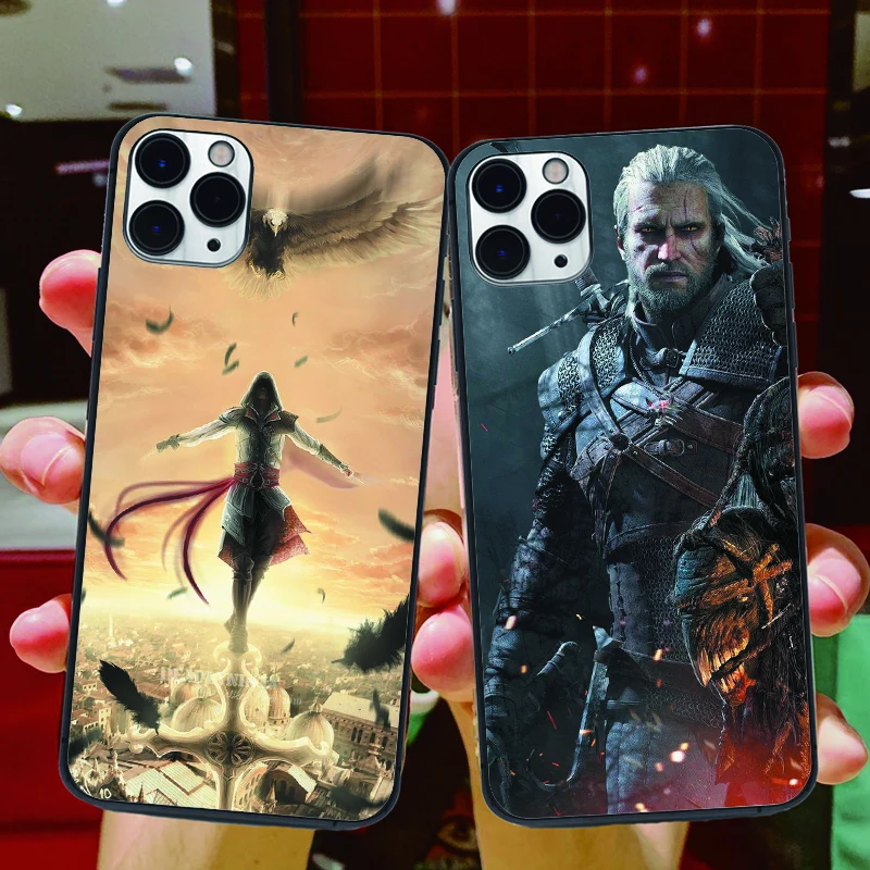 Мягкая алюминиевая рамка для iphone12 11Pro MAX XR 8 plus 7 6s 12MINI чехол the witchers wild hunt XS s|Бамперы|