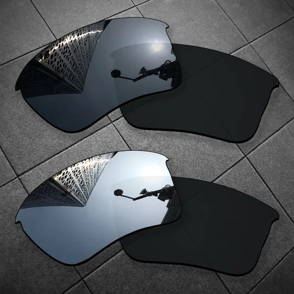Black-Chrome Mirror Vonxyz несколько вариантов поляризованных сменных линз для солнцезащитных очков-Оукли 2,0 XL OO9154 - Цвет линз: Black-Chrome Mirror