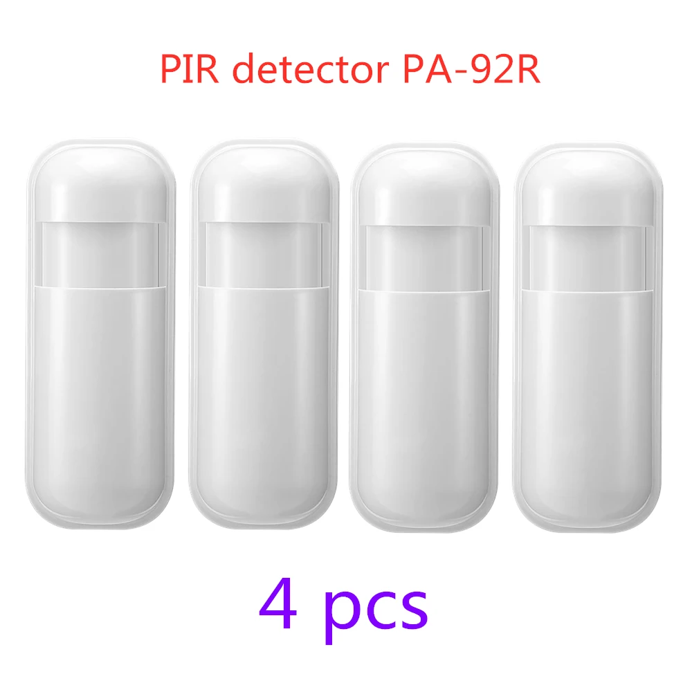 433 МГц EV1527 Беспроводной Мини PIR датчик движения детектор сигнализации инфракрасный датчик PIR Датчик Детектор движения для домашней сигнализации - Цвет: 28-PA-92R-4pcs