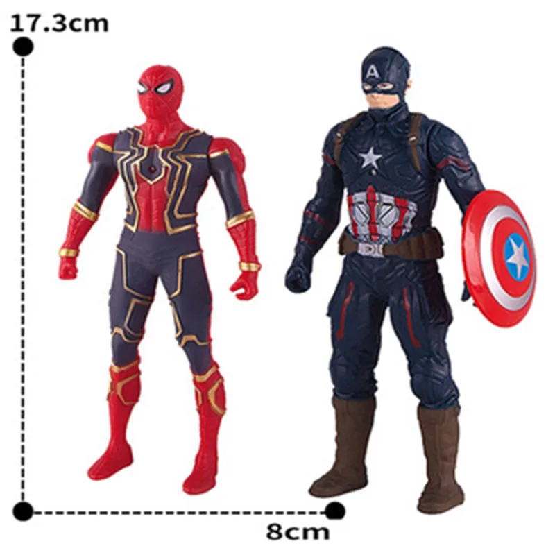 Новинка 2020 фигурка Marvel из ПВХ удивительная Коллекционная модель Халка Капитана