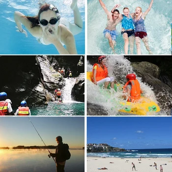 

3pcs/set Floating Beach PVC Outdoor Document Phone Holder Kayak Clear Pouch Tight Case Camera Swimming Waterproof Bag Water Dry